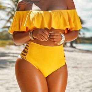 Orange Two Piece Bikini